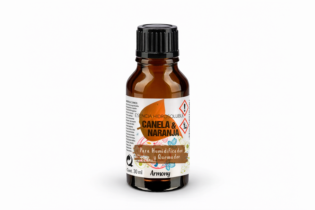 Esencia Hidrosoluble, Aroma Canela & Naranja