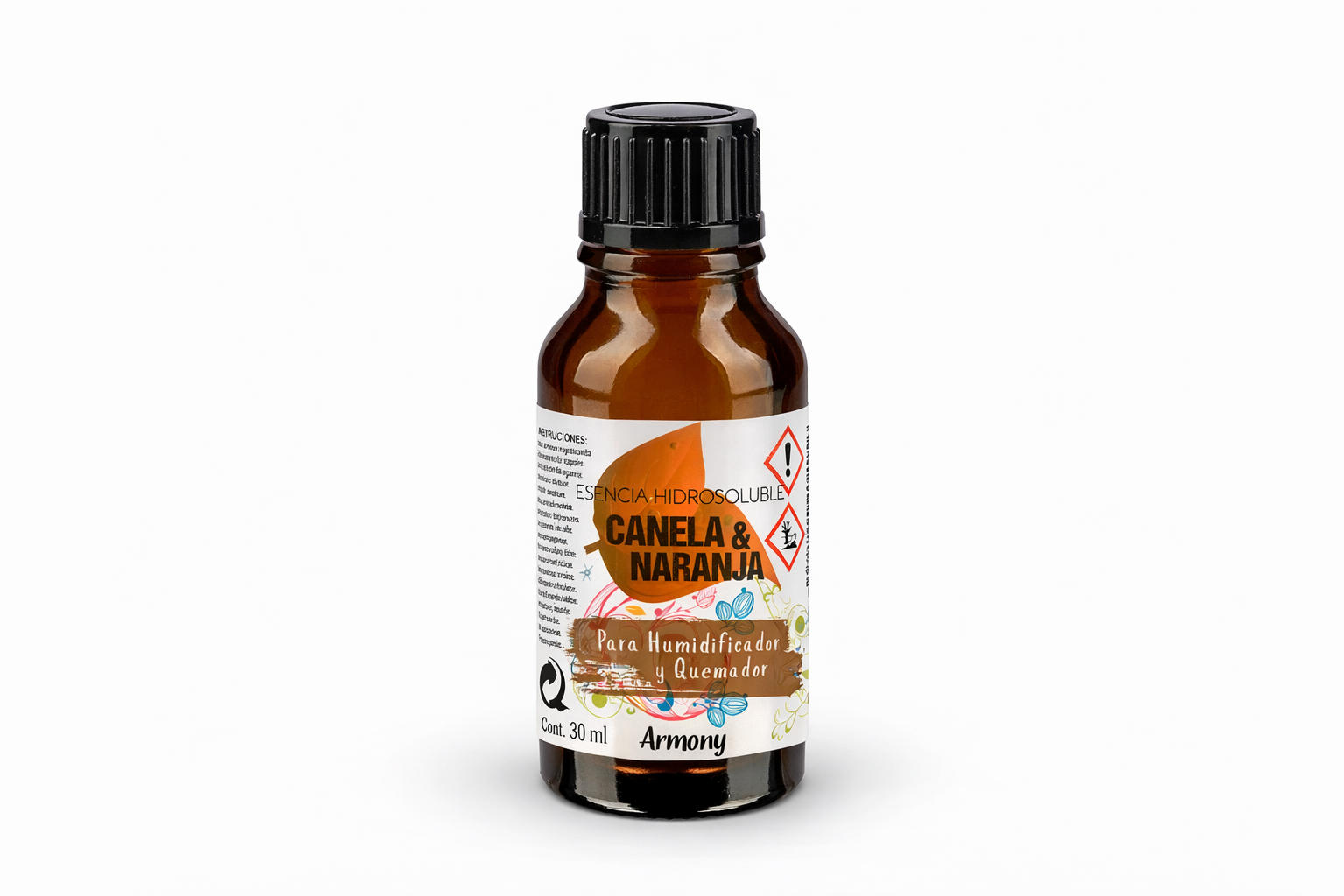 Esencia Hidrosoluble, Aroma Canela & Naranja